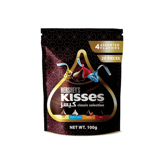 Hershey's Kisses Classic Selection, 4 Flavours, 100 g